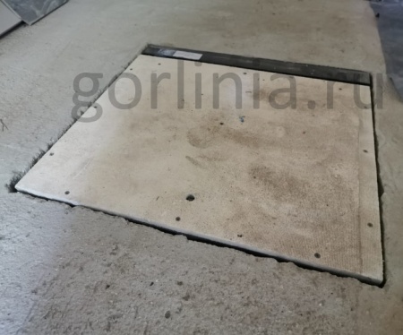 Люк напольный Стелс-КУ 870*800п короб утепленное исполнение