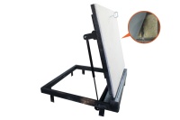 Люк напольный Стелс-КУ 770*900п короб утепленная серия