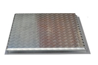 Квадратный уличный люк амо al 1000*1000 образец